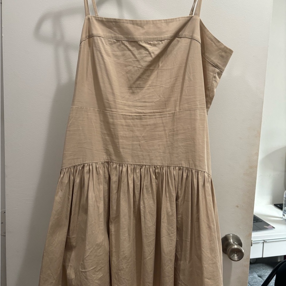 Abercrombie & Fitch Tan Mini Dress